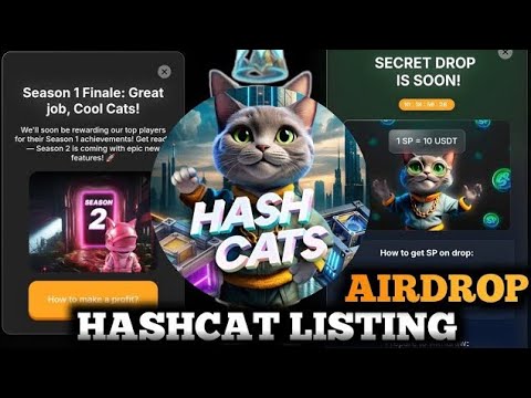 Hashcat listing confirmed! 🤑 |Hashcat withdraw process| Hashcat Airdrop