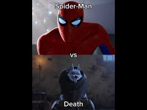 Spider-Man vs Death (Spider-Man: Into the Spider-Verse | Puss in Boots: The Last Wish)