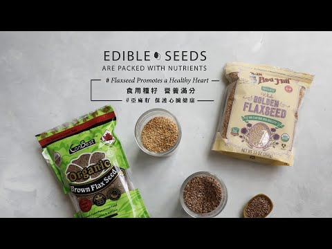 【有營至尚 - 亞麻籽 保護心臟健康｜HealthynWellBeing – Flaxseed Promotes a Healthy Heart】