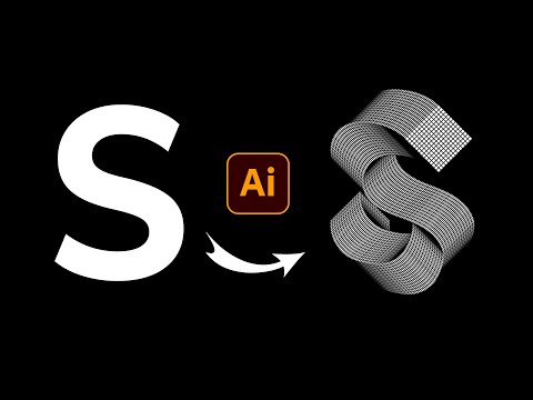 Logo Design - How To Design 3D Blend Text Effect Any Shape In Illustrator  | Adobe Illustrator CC