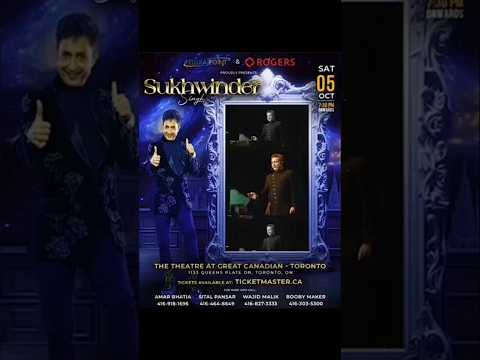 🎤 Sukhwinder Singh Live In Toronto On 5th October! #sukhwindersinghlive | NJ Promotion