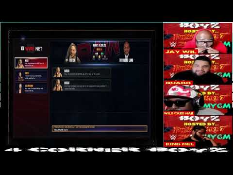 WWE2K24: MyGM League: with the 4 Corner Boyz: MyGM Mode