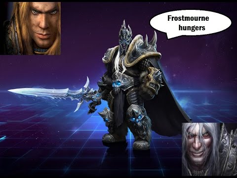 Lich King and Arthas Dialogues