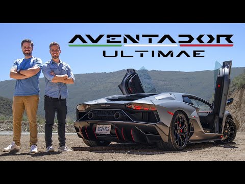 2022 Lamborghini Aventador Ultimae Review // $600,000 Whiplash