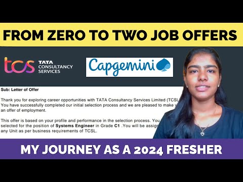 How I got My First Job in Tamil(2024)| From Zero Offers to Two Offers✅| My Journey in Placements