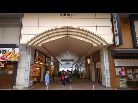 Tokyo [8K HDR] A walk starting from Ayase Station