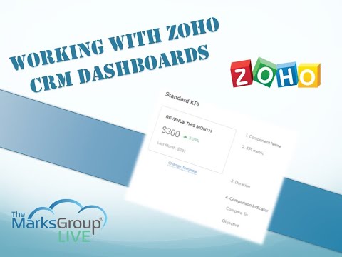 Zoho CRM Dashboards: How to Work With Them