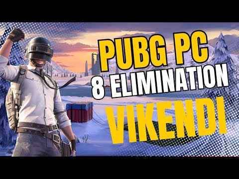 TESTED PUBG PC FRIST TIME | 8 KILLS ☺️| #pubgpc