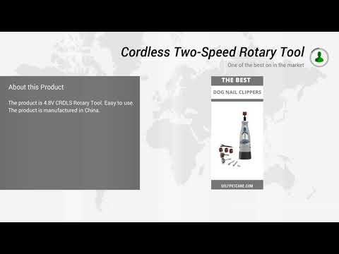 Cordless Two Speed Rotary Tool