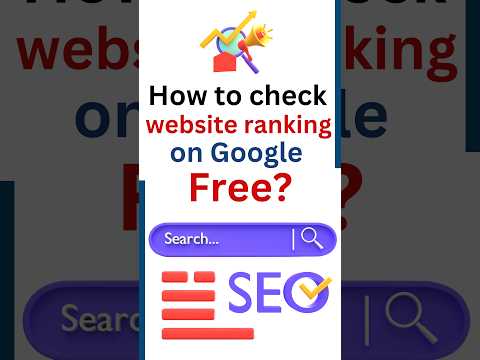 How to check website ranking on Google free? | Free SEO Tool To Track Keywords Positions📈🤞💥