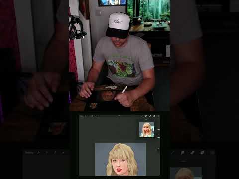 Painting Taylor Swift #speedpaint #erastour