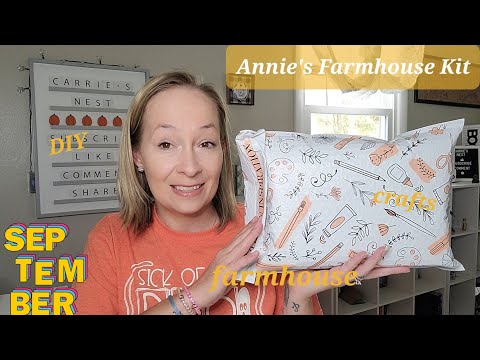 ☆NEW☆ Annie's Kit Club • Farmhouse Style Kit #annieskitclub #farmhousestylekit #unboxing