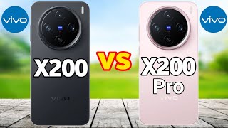 Vivo X200 vs Vivo X200 Pro Comparison Specs | X200 & X200 Pro Reviews