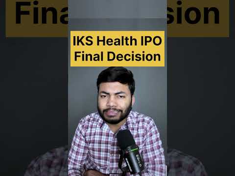 IKS Health IPO Final Decision🔥Current Subscription #ipo #buyback #shortsfeed