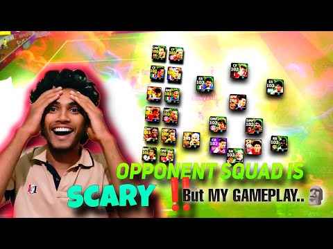 OPPONENT WITH SCARY SQUAD ☠️ we DOMINATED WITH GAMEPLAY 🗿 ...അവൻ്റെ SQUAD കണ്ട് കിളി പോയി 🤯