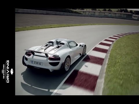 Porsche 918 Spyder trailer