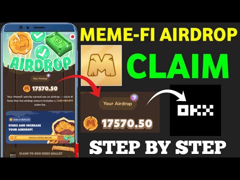 How To Claim MemeFi Airdrop To OkX Wallet and Bybit | Memefi Airdrop Withdrawal Step by Step