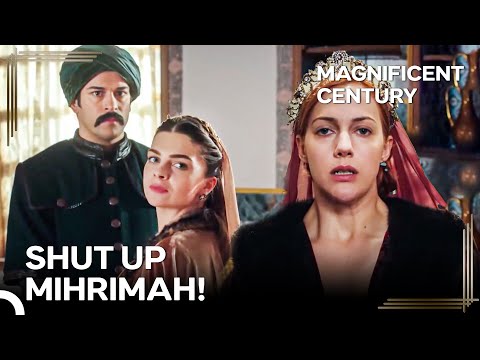 Hurrem CATCHES Mihrimah as She Confesses Her Love to Malkocoglu | Magnificent Century