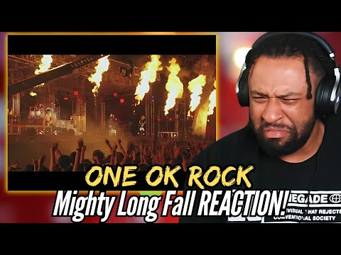 I REACTED TO ONE OK ROCK's EPIC Mighty Long Fall LIVE at Yokohama Stadium!