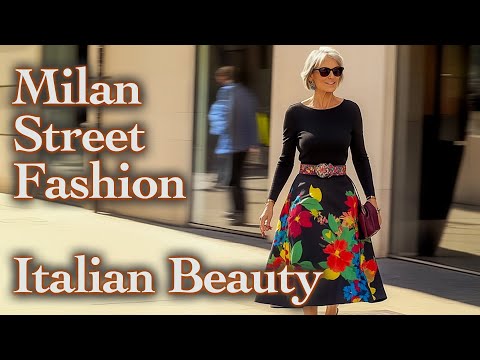 🍁 Fall 2024 Milan Street Fashion. Elegant Chic looks for every day. New season - new trends