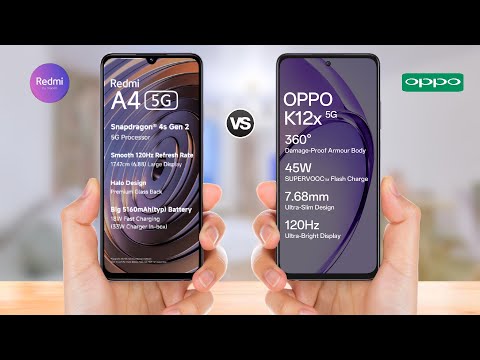 Redmi A4 5g vs Oppo K12x 5g || Full Comparison