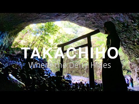 MIYAZAKI, KYUSHU🇯🇵 Mysterious Cave Shrine in Takachiho⛩️  Japan Travel Vlog