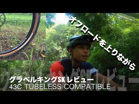 【ロードタイヤ】パナレーサーのグラベルキング SKとWTBのタイヤを比較した結果。。。