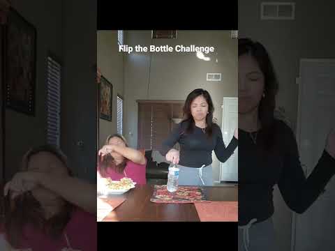 Flip the Bottle Challenge McDonald's Mukbang Edition I #flipthebottlechallenge #shortsviral  #fyp