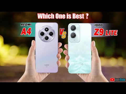 STOP Wasting Your Money on the WRONG Phone! Redmi A4 Vs iQOO Z9 Lite