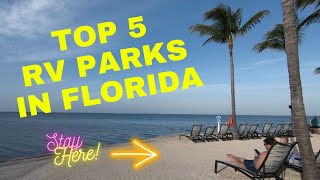 Best RV Parks in Florida: Our Top 5 Picks