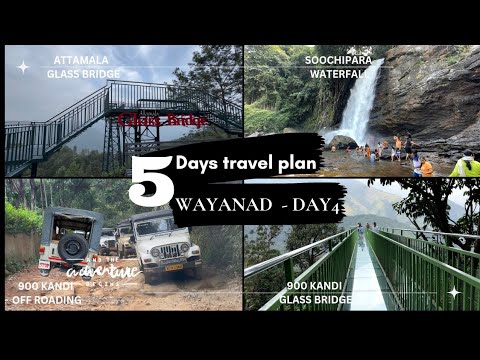 900 Kandi | Soochipara Waterfall | Attamala Viewpoint | 5 days WAYANAD trip planning | Day 4