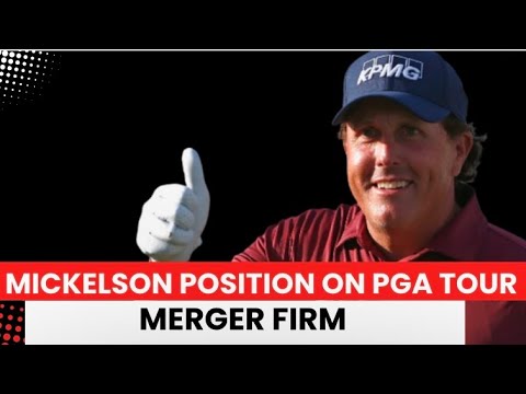 Phil Mickelson’s Position on PGA Tour Merger Firm Despite Rival’s Peace Offering