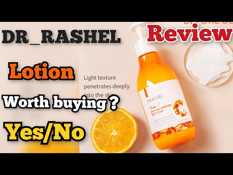 review | @drrashel8138 | skincare | lotion review