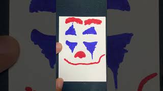 Sad joker ART || khunman #shorts #youtubeshorts #viral #share #subscribe #art #drawing #cute #jokes