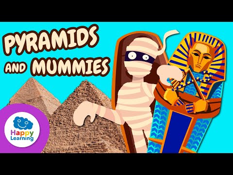 AMONG PYRAMIDS AND MUMMIES | Happy Learning 🏺🔺