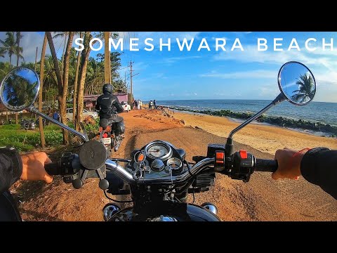 Beautiful evening at the beach side || Someshwara Beach || Mangalore