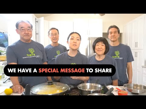 Special Message from Us, Sushi Making, Uncle's Spare Ribs, Christmas Eve Dinner, Family Tribute