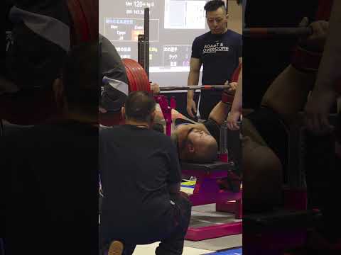 【アジア人初！ベンチプレス400kg】