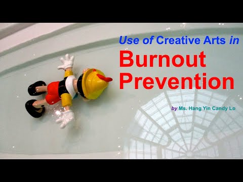 Use of Creative Arts in Burnout Prevention by Ms. Candy Lo (4-6-2024), moderated by Mr Yau Shing Mu