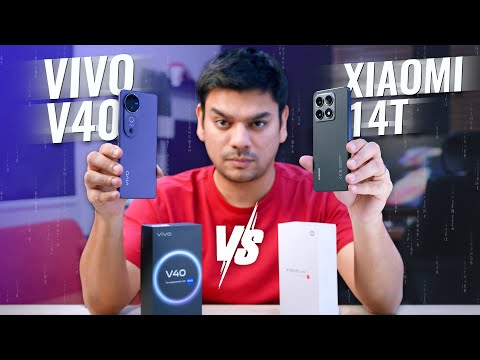 Xiaomi 14T vs Vivo V40 - Premium Midrange Battle!