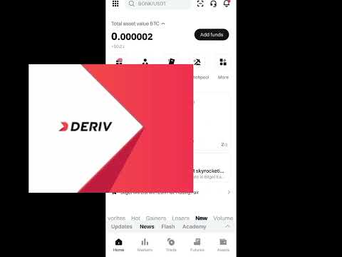 How to deposit in your Bitget account using Deriv.