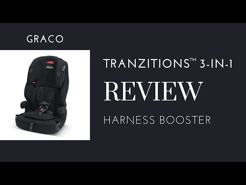 Graco Tranzitions/Wayz 3-in-1 Harness Booster Review