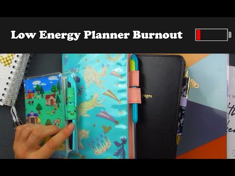 Low Energy Planner Burnout