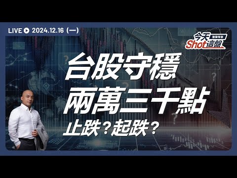 博通財報利多有機會拉動台積電股價走強?｜今天 Shot 這盤，盤前重點一把抓！2024.12.16