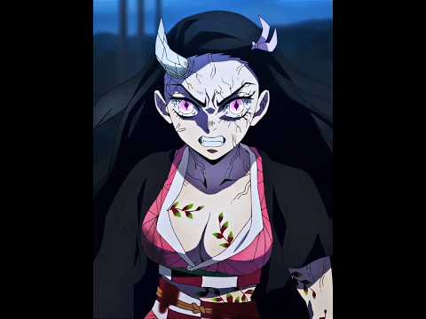 Nezuko (Demon form edit ) @klikklakklik4u #anime