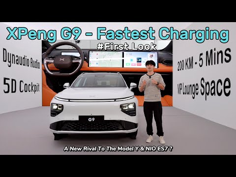 XPeng G9 Is The Fastest Charging Luxury SUV With Dynaudio 5D Cockpit | A New Rival To Model Y & ES7?