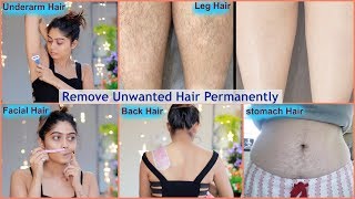 Remove Unwanted Body Hair Permanently / Hair will NEVER Grow Back l Rinkal Soni