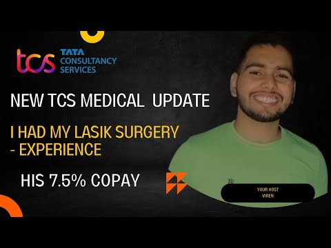 TCS medical insurance update || HIS 7.5%copay || I had my Lasik surgery last month -  experience