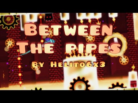 Geometry Dash - 'Between the pipes' By Helito 6x3 + All coins!