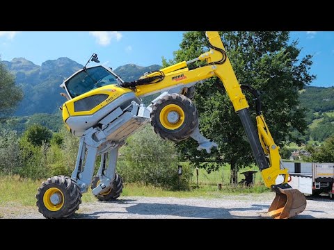 6 Amazing Machines At Work - Construction, Agriculture, Woodworking and Energy